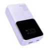  Mini powerbank 20000mAh z wbudowanymi kablami JR-PBC07 30W jasno fioletowy - zdj. dodatkowe 1
