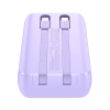  Mini powerbank 20000mAh z wbudowanymi kablami JR-PBC07 30W jasno fioletowy - zdj. dodatkowe 5