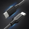  Kabel przewód USB-C do ładowania i transferu danych 3A 3m czarny - zdj. dodatkowe 1