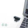  Adapter 2 wtyczki USB-A i USB-C czytnik kart SD i micro SD czarny - zdj. dodatkowe 9