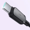  Kabel przewód USB - USB-C 3A 1.2m czarny - zdj. dodatkowe 8
