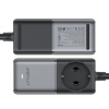  Ładowarka biurkowa stacja ładowania Z2 GaN 75W PD 3x USB-C 2x USB-A czarno-szara - zdj. dodatkowe 7