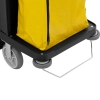  Wózek hotelowy serwisowy do sprzątania na klucz 2 worki 162 x 60 x 127 cm - zdj. dodatkowe 3
