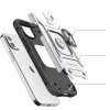  Etui pancerny pokrowiec do iPhone 14 uchwyt magnetyczny Ring Armor srebrny - zdj. dodatkowe 3