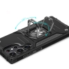 Etui pancerny pokrowiec do Samsung Galaxy S23 Ultra uchwyt magnetyczny Ring Armor czarny - zdj. dodatkowe 4