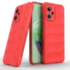  Etui elastyczny pokrowiec do Xiaomi Redmi Note 12 5G / Poco X5 5G Magic Shield Case czerwony - zdj. dodatkowe 5