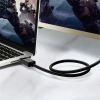  Kabel przewód DisplayPort HDR 3D 4K 1m czarny - zdj. dodatkowe 4