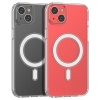  Żelowe elastyczne etui do iPhone 15 Plus magnetyczne z MagSafe przezroczyste - zdj. dodatkowe 6