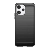  Elastyczne etui pokrowiec wzór karbon do Xiaomi Redmi 12 Carbon Case czarne - zdj. dodatkowe 6
