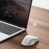  Ergonomiczna bezprzewodowa mysz myszka do komputera MU101 Bluetooth 2.4 GHz biała - zdj. dodatkowe 7