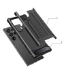  Etui pancerne wzmacniane do Samsung Galaxy S24 Ultra Hybrid Armor czarne - zdj. dodatkowe 6