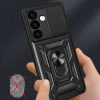 Etui z osłoną na aparat do Samsung Galaxy S24 Hybrid Armor Camshield czarne - zdj. dodatkowe 6