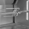  Grill węglowy z rożnem obrotowym elektrycznym do pieczenia prosiaka 18 W 40 kg 138 cm - zdj. dodatkowe 2