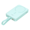  Mini Powerbank MagSafe 10000mAh 20W z kablem Lightning do iPhone 0.3m niebieski - zdj. dodatkowe 2