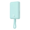  Mini Powerbank MagSafe 10000mAh 20W z kablem Lightning do iPhone 0.3m niebieski - zdj. dodatkowe 3