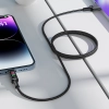  Kabel przewód USB-A - USB-C 60W z wyświetlaczem 1.2m czarny - zdj. dodatkowe 5