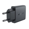  Mała płaska ładowarka sieciowa GaN PD 20W USB-C czarna - zdj. dodatkowe 2