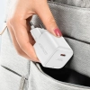  Mini Ładowarka sieciowa PD 20W GaN + kabel USB-C biała - zdj. dodatkowe 5