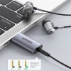  Adapter przejściówka audio na słuchawki USB-A do miniJack 3.5mm szary - zdj. dodatkowe 7