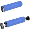  Chwyty rowerowe na kierownicę gripy z gąbki niebiesko-czarne - zdj. dodatkowe 1
