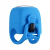  Dzwonek rowerowy elektroniczny w obudowie silikonowej - niebieski - zdj. dodatkowe 3