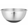 Miska kuchenna stalowa z silikonową podstawą i miarką 6 l śr. 330 x 155 mm