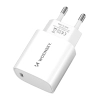  Ładowarka sieciowa 20W USB-C 100-240V biała - zdj. dodatkowe 2