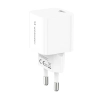  Ładowarka sieciowa 100-240V PD USB-C 20W biała - zdj. dodatkowe 1