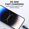  Kabel przewód do iPhone USB-C - Lightning PD 30W 1m czarny - zdj. dodatkowe 6