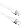  Kabel przewód do iPhone USB-C - Lightning PD 27W 1m biały - zdj. dodatkowe 1