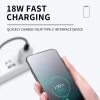  4w1 Uniwersalny kabel przewód 2x USB-C 1x USB-A 1x Lightning 60W 1m czarny - zdj. dodatkowe 7
