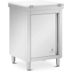  Szafka gastronomiczna wolnostojąca z deską do krojenia STAL 60 x 60 cm - zdj. dodatkowe 1
