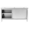  Szafka gastronomiczna wolnostojąca z deską do krojenia STAL 180 x 60 cm - zdj. dodatkowe 4