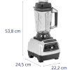  Blender kielichowy z trybem pulsacyjnym 2 l 24500 obr./min 1500 W - zdj. dodatkowe 6