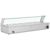  Bemar podgrzewacz do potraw bufet grzewczy z osłoną 6 x GN 1/3 2100 W - zdj. dodatkowe 1
