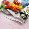  Zestaw 4 noży kuchennych stalowych - Hendi 781029 - zdj. dodatkowe 1