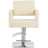  Fotel fryzjerski barberski kosmetyczny z podnóżkiem Physa RIBBLETON - kremowy - zdj. dodatkowe 5