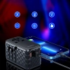  Adapter ładowarka podróżna EU / US / AUS / UK 2x USB-C 2x USB-A 100W - czarny - zdj. dodatkowe 5