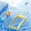  Etui wodoodporne do telefonu 7.2'' IPX8 Deep Dive 4 warstwy - biało-żółte - zdj. dodatkowe 6