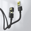  Kabel sieciowy patchcord w oplocie Ethernet RJ45 Cat 7 10Gbps 0.5m - czarny - zdj. dodatkowe 8