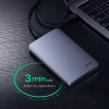  Kieszeń na dysk twardy 2.5'' SATA 3.0 6Gbps + kabel USB-C 0.5m - srebrny - zdj. dodatkowe 6