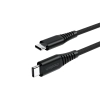  Kabel przewód USB-C-USB-C z organizererm magnetycznym PD 3.1 240W 1.8m - czarny - zdj. dodatkowe 1