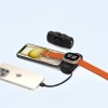  Mini powerbank 5000mAh 15W iPhone Lightning i ładowarką do Apple Watch - czarny - zdj. dodatkowe 9