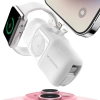  Mini powerbank 5000mAh 15W iPhone Lightning i ładowarką do Apple Watch - biały - zdj. dodatkowe 4