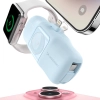  Mini powerbank 5000mAh 15W iPhone Lightning i ładowarką do Apple Watch - niebieski - zdj. dodatkowe 2