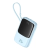  Power bank 10000mAh Qpow Pro+ 22.5W USB-C - niebieski - zdj. dodatkowe 3