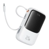  Power bank 10000mAh Qpow Pro+ 22.5W USB-C - biały - zdj. dodatkowe 3