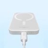  Powerbank 6000mAh Magnetic Mini Air 20W z kablem USB-C - biały - zdj. dodatkowe 8