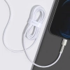  Kabel przewód Cafule Series Metal Data USB-C - iPhone Lightning 20W PD 1m - biały - zdj. dodatkowe 9