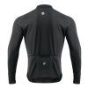  Koszulka kolarska rowerowa z długim rękawem ciepła jesień/zima L - czarna - zdj. dodatkowe 2